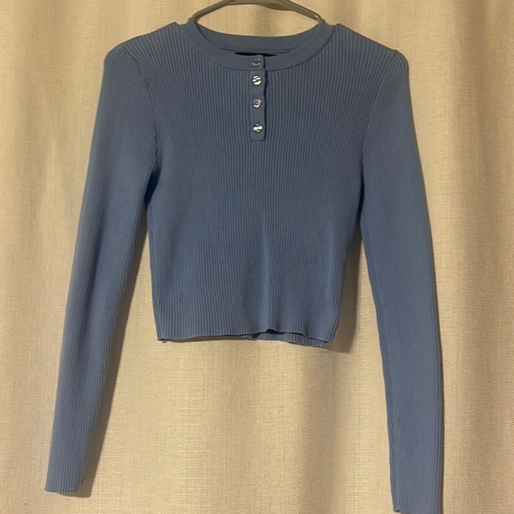 Crop top long sleeve
